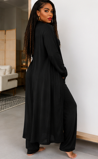 Kendra Cardigan and Pants Lounge Set